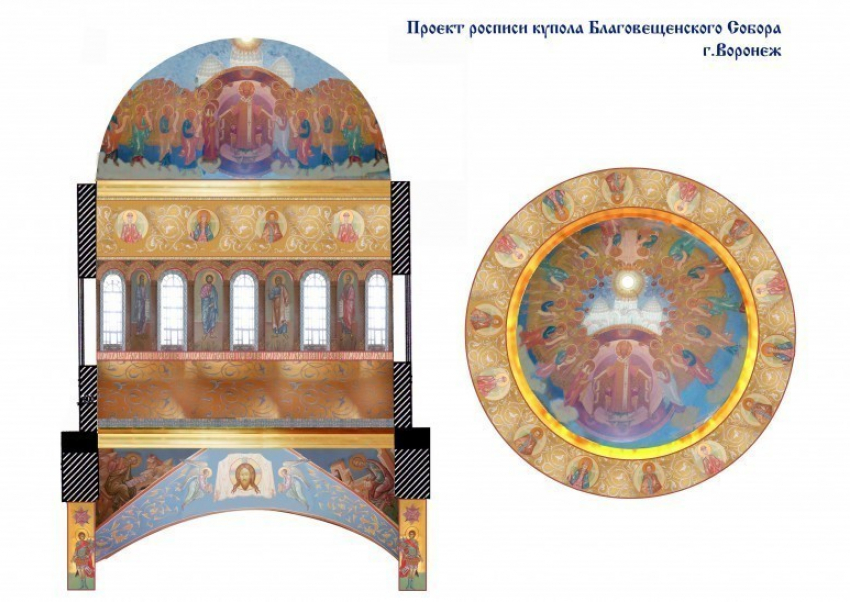 Эксклюзивное интервью Павла Никулина о росписи Благовещенского собора (ФОТО)