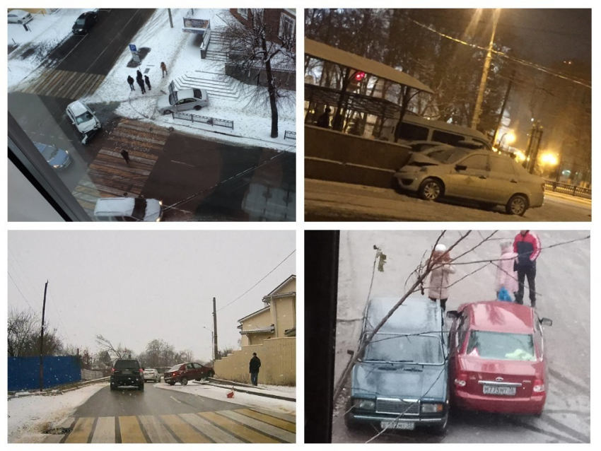 Абсурдные ДТП заполонили улицы Воронежа 
