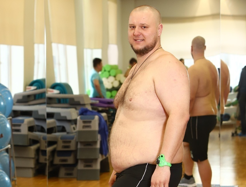 Похудевший на 40 килограммов Петр Антипов в проекте «Сбросить лишнее»