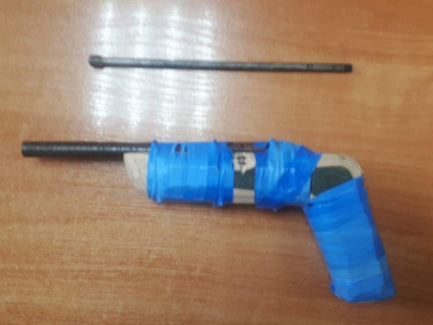 Опубликовано фото самодельного пистолета, после которого воронежская полиция начала проверку