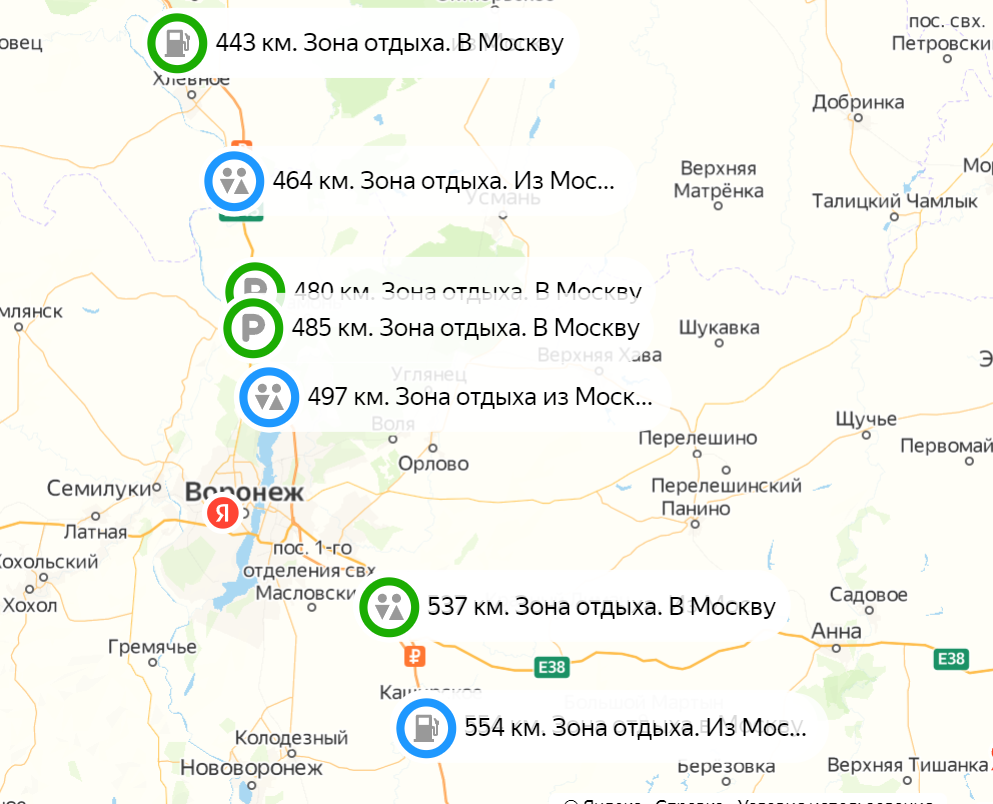 Скидки м4 дон. Зоны отдыха на трассе м4 Дон. Места отдыха м 4 Дон. М-4 Дон на карте.